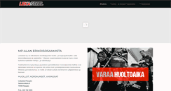 Desktop Screenshot of lekasteel.fi
